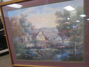 lot 346 image: Farmstead Framed Print