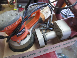lot 237 image: Chic. Elec. Toe Kick Saw, Sander