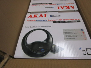 lot 374 image: AKI Portable Bluetooth