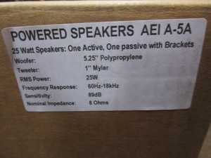 lot 377 image: Speakers