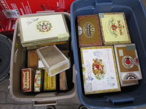 lot 285 image: Cigar Boxes