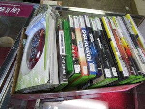 lot 403 image: Xbox Cables & Games