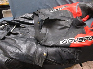 lot 460 image: Leather Jacket, Motor Cross Pants