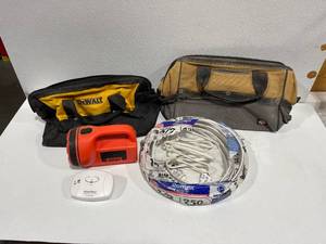 Romex Wire, Tools Bags, Flashlight
