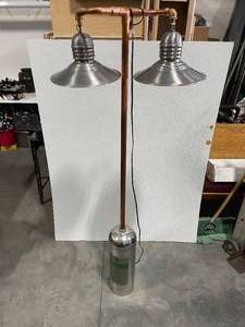Fire Extinguisher Homemade Lamp