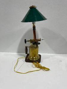 Blow Torch Homemade Lamp