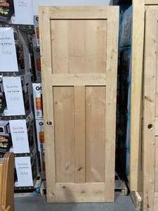 Knotty Alder Wood Door