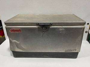 Vintage Aluminum Coleman Cooler