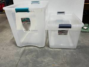 Sterilite Plastic Totes