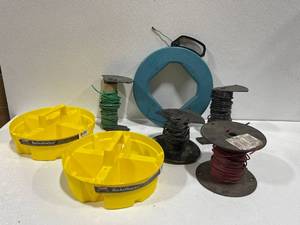 Fish Tape, Wire, Bucket Stackers