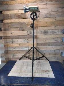 lot 6 image: Paul C. Buff White Lightning Ultrazap 800 Monolight w Tripod