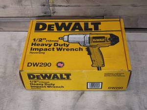 lot 12 image: DEWALT 12 Impact Wrench with Detent Pin Anvil