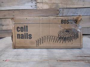 lot 22 image: Bostitch AC12DGAL 3 14 Nails 225 nails per coil (17 coils total)