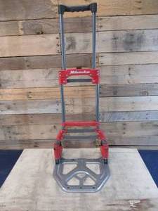 lot 26 image: Milwaukee 150 lbs. Fold-Up Truck - one wheel is damaged