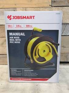lot 32 image: JobSmart  Manual Hose Reel, 50 ft., XL0401 x Hose