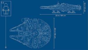 lot 2 image: LEGO Star Wars Ultimate Millennium Falcon #75192