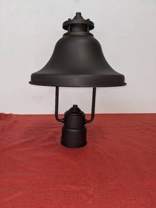 lot 100 image: Designers Fountain 31336-BZ Bayport-DS Post Lanterns, Bronze , Brown