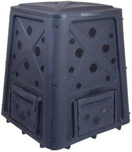 lot 74 image: Redmon Since 1883 8000 Compost 65 Gallon bin, Full, Black