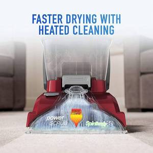 lot 171 image: Hoover Power Scrub Deluxe Carpet Cleaner Machine