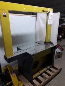 WOW MSRP $6000 Strapack JK-5 Mobile Box Crate Or Package Strapping Machine Ideal for&nbspUPSFedEx shippersFirst class mailersSmall-to medium-size manufacturers - Great Working Condition See Youtube For How This Fantastic Machine Works