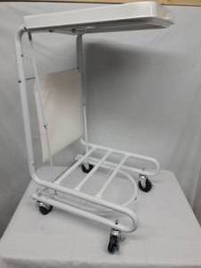 Medline MDS80529 Hamper Stand with Foot Pedal. New In Box