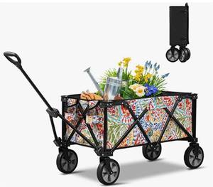 NEW Joyside Collapsible Folding Wagon Cart