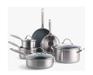 NEW Greenpan Ceramic Nonstick 10 Piece Cookware Pots and Pans Set