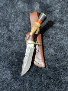 Custom Damascus Steel Knife