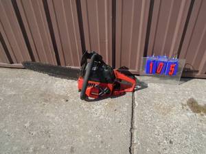 16 Craftsman 2 cycle chainsaw. Tested & works. As shown.