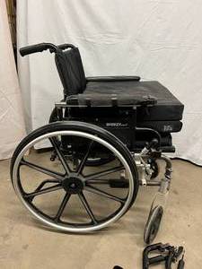 Breezy Ultra Wheelchair With Extras - See Pictures For Used Condition