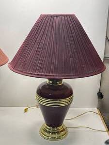 lot 25 image: Decorative Household Lamps