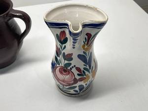 lot 39 image: Large Pottery Vase, Pitchers and Bowl