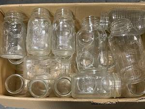 lot 46 image: Large Assortment of Canning Jars