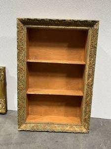 lot 74 image: Unique Decorative Shelf and Mirror