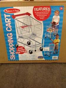 Shopping Cart Toy - Metal Grocery Wagon (new) review all pictures