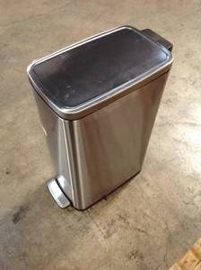 Silver Trash Can Medium Size (new) no box review all pictures
