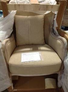 Tan Dining Chair  (good condition) review all pictures