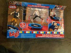 Little Tikes Easy Store 3 Trampoline (new) review all pictures