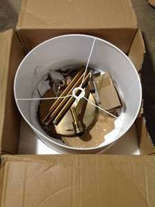 Modern Arm Floor Lamp (Includes LED Light Bulb) - Project 62 (good condition) review all pictures