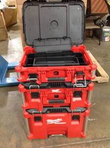 Milwaukee Storage Boxes Packout (set of 3 boxes) review all pictures