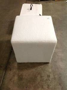 Dining Chair In white (has rips under) review all pictures