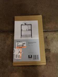 3 Tier Wire Shelf Black - Made By Design (good condition) review all pictures