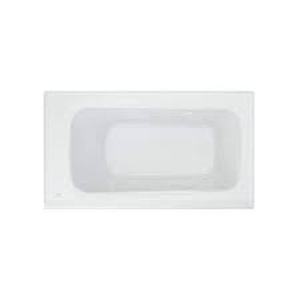 American Std Cambridge 60 in x 32 in Americast Ever Clean Whiripool with right drain i white open box Customer Return