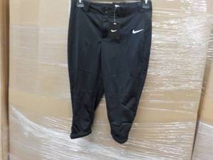 6 NIKE Girls size XL Black Softball...