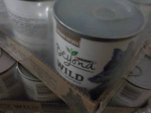 12 pack Canned Beyond Wild Dog Food...