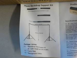 Photo Backdrop Support Kit...