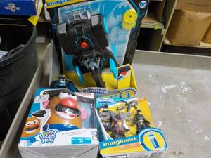 DC Toys and Mr. Potato Head...