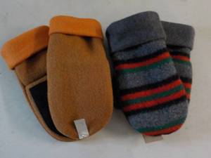 2 Pair size L Mittens...