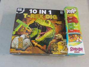 Jenga and T-Rex Dig...