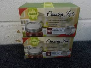 200 Oozita Regular Canning Lids...